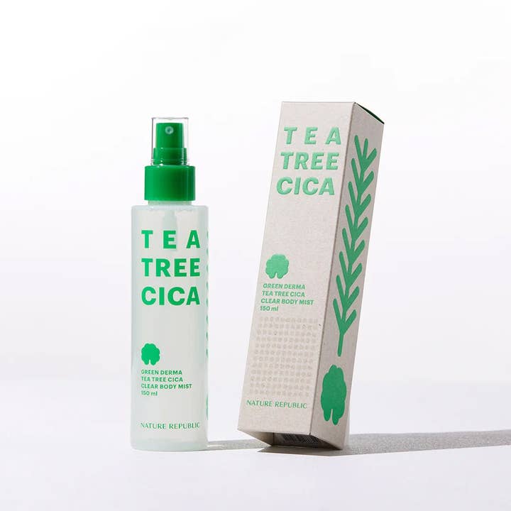 VIAI Beauty - Wholesale Face & Body Mist/Water - Green Derma Tea Tree Cica Body Mist3