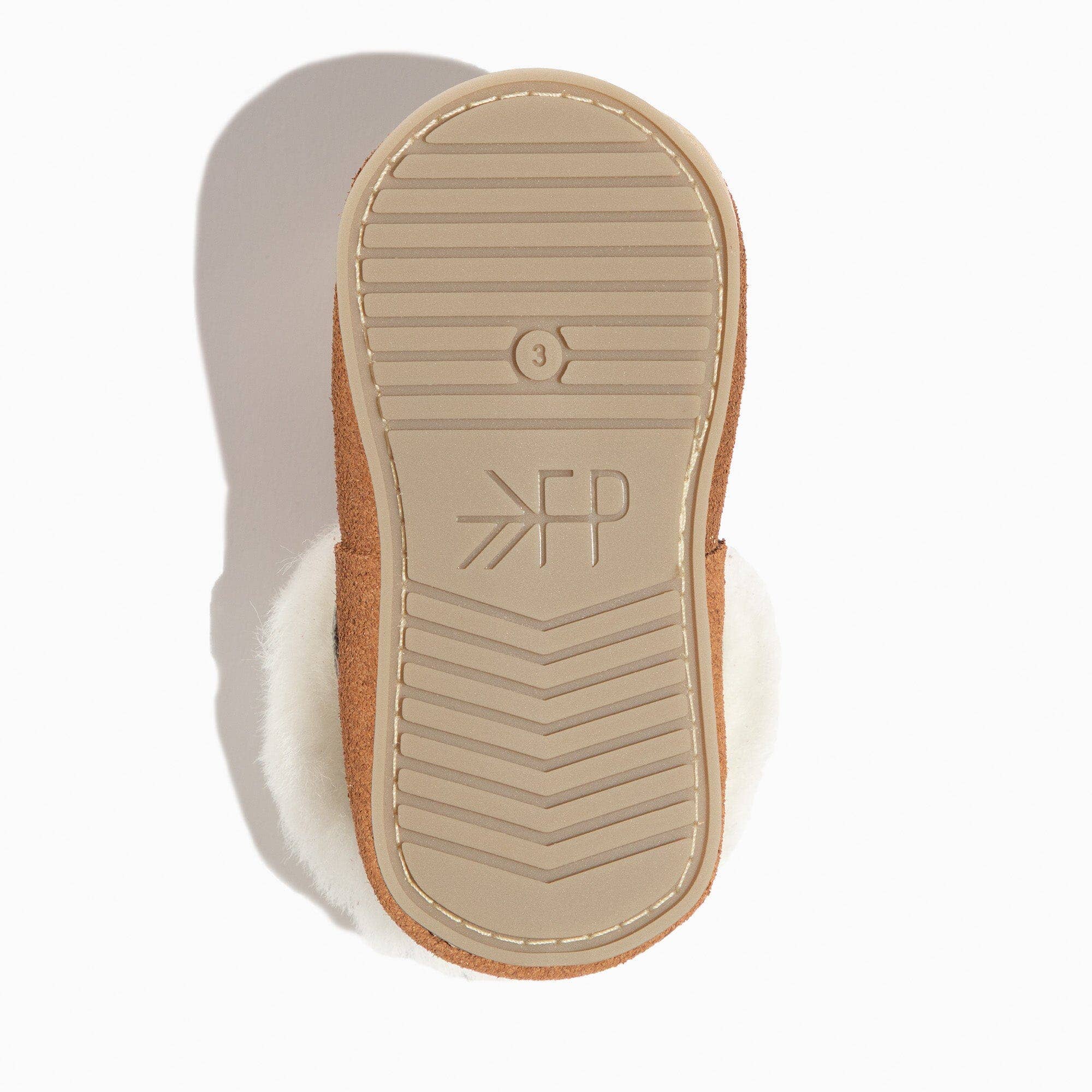 Freshly Picked - Venta al por mayor Botines - Bebés - Zapato de bebé de ante ámbar con forro de borrego4