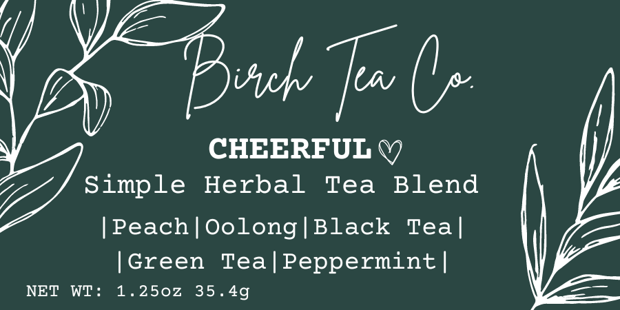 Birch Tea Co. - Wholesale Loose Tea - Cheerful - Green Tea Loose Leaf Tea Blend8