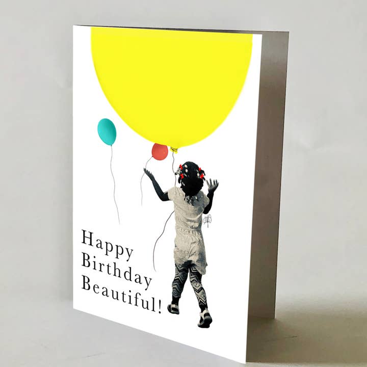 Dafri Studios - Wholesale Birthday Card - Happy Birthday Beautiful Greeting Card2