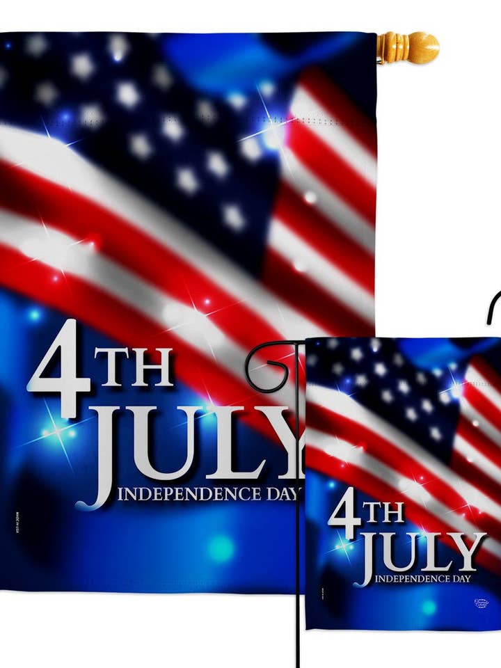 4 juli Americana fjärde av Decor flagga för wholesale av Two Group Flag Co