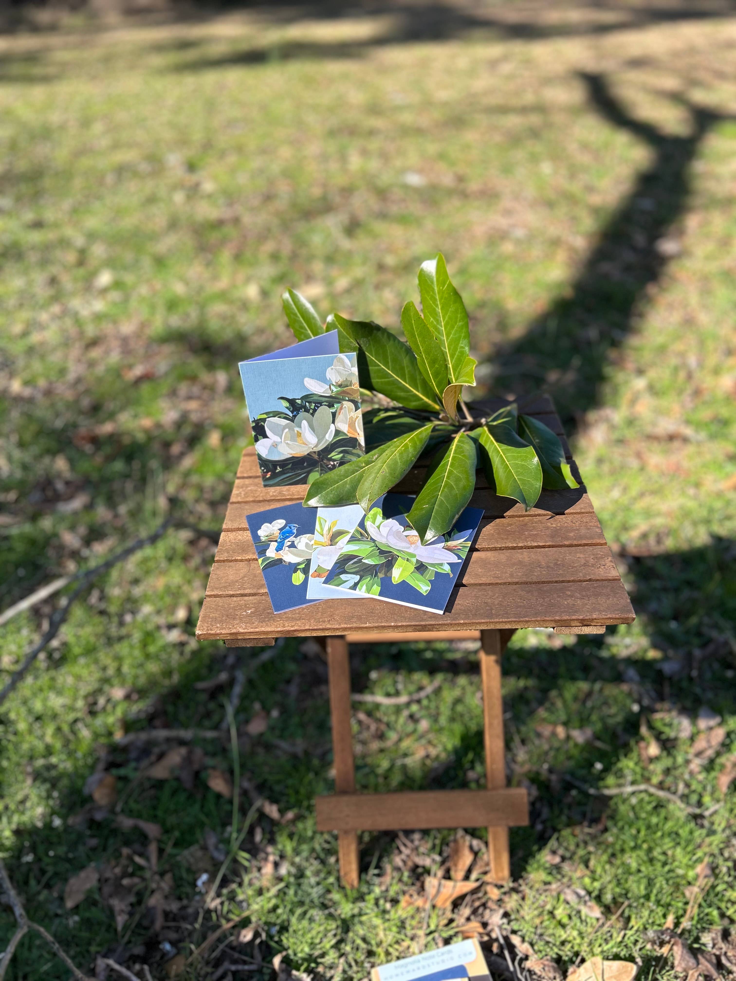 Homeward Studio - Wholesale Stationery/Notecard Set - Magnolia Notecards 1