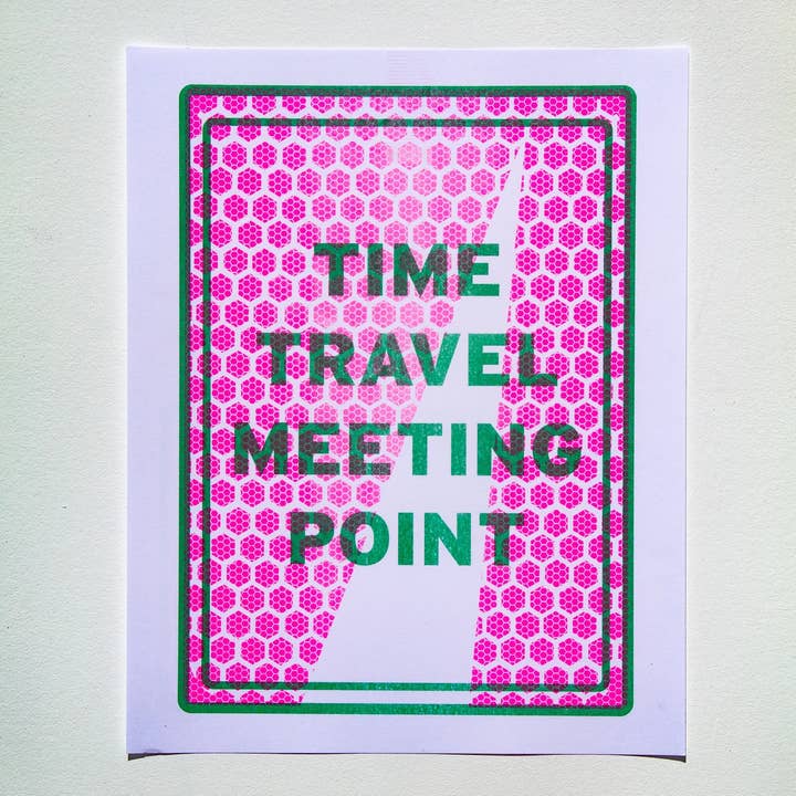 Time Travel Meeting Point for wholesale by Shortt Editions