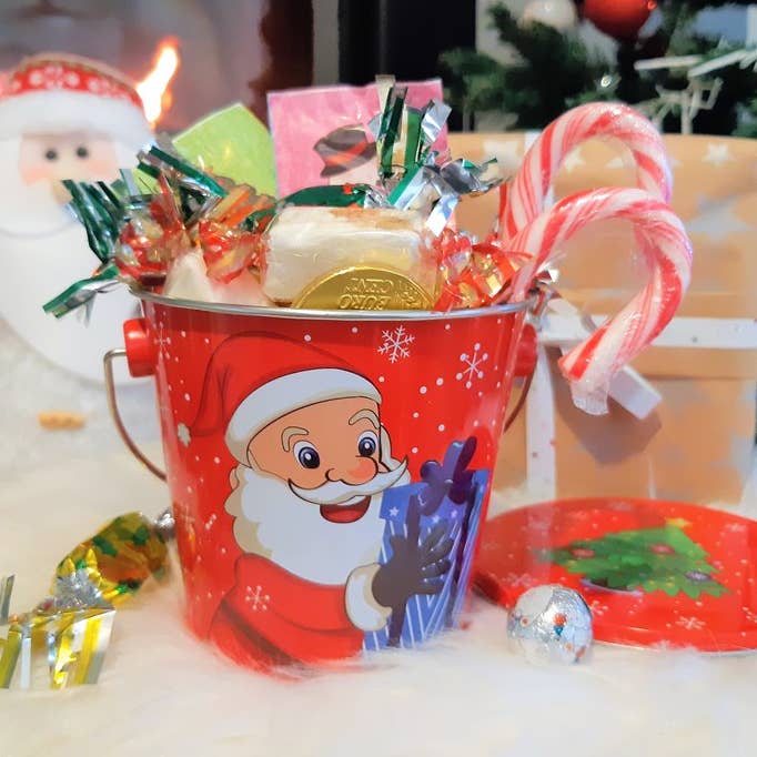 Balde Gourmet de Natal - Doces e Chocolates por atacado de Génération Souvenirs