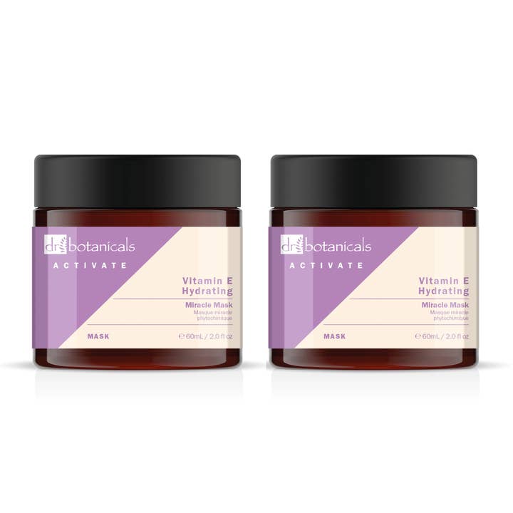 Dr Botanicals Activate Phytochemical Miracle Mask 60ml Twin Value Savings Pack for wholesale by skinChemists | Anti-Ageing Skincare