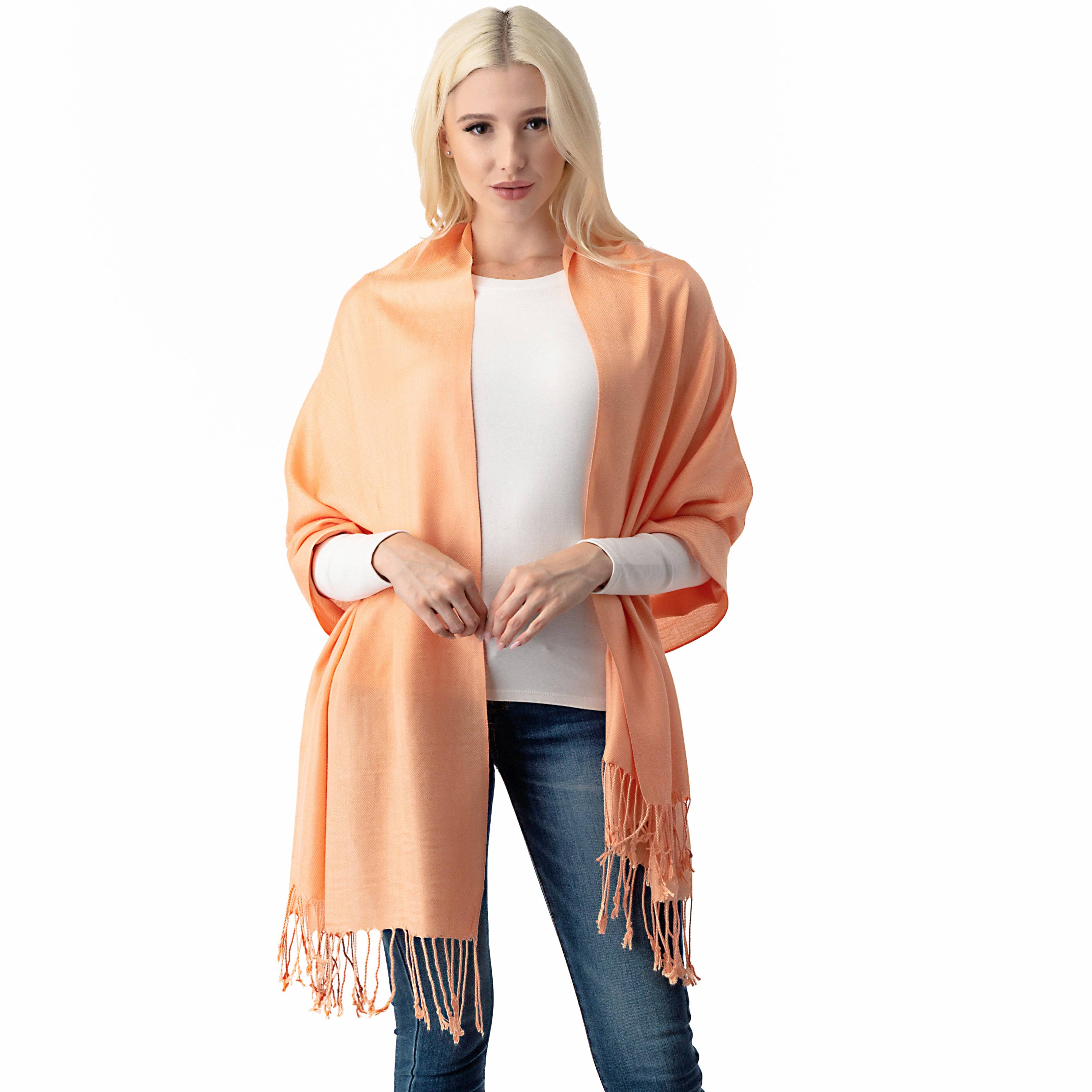 TAPA fashion – wholesale Wrap – Women's – Plain Pashmina PP1028B. (12PC)44