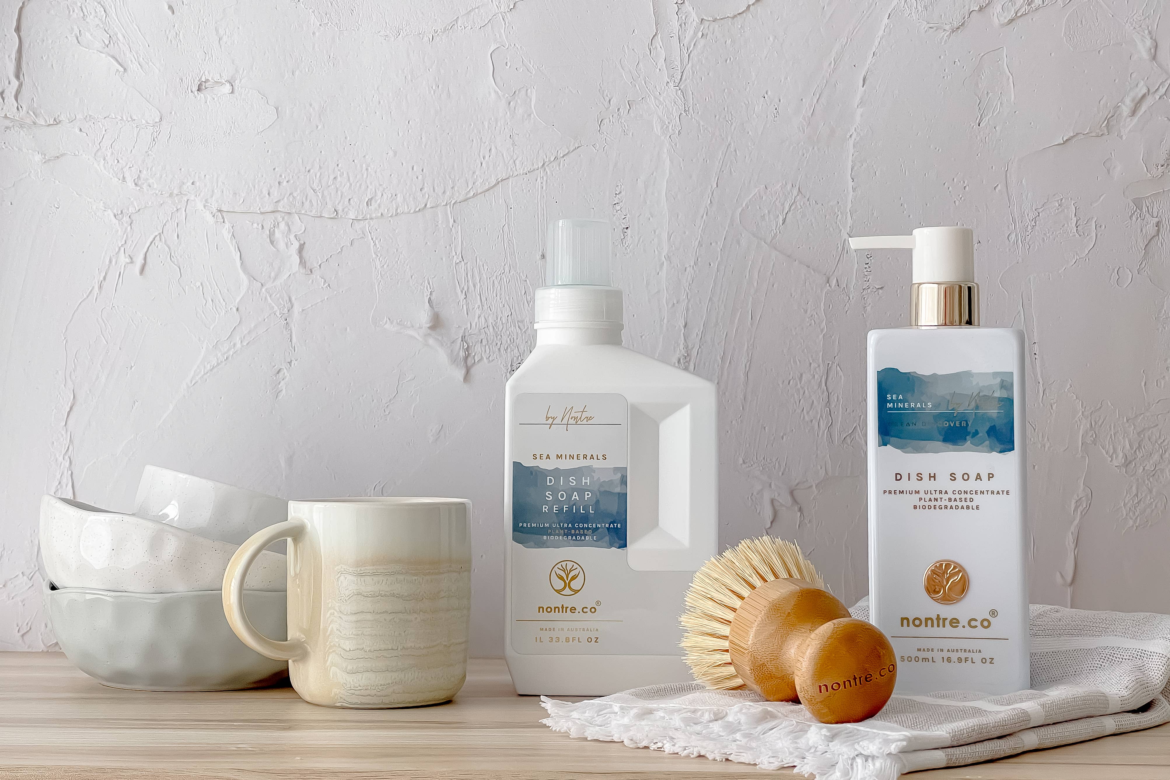 nontre.co – Großhandel Spülmittel – Premium Ultrakonzentrat Spülmittel 500 ml, Meeresmineralien1