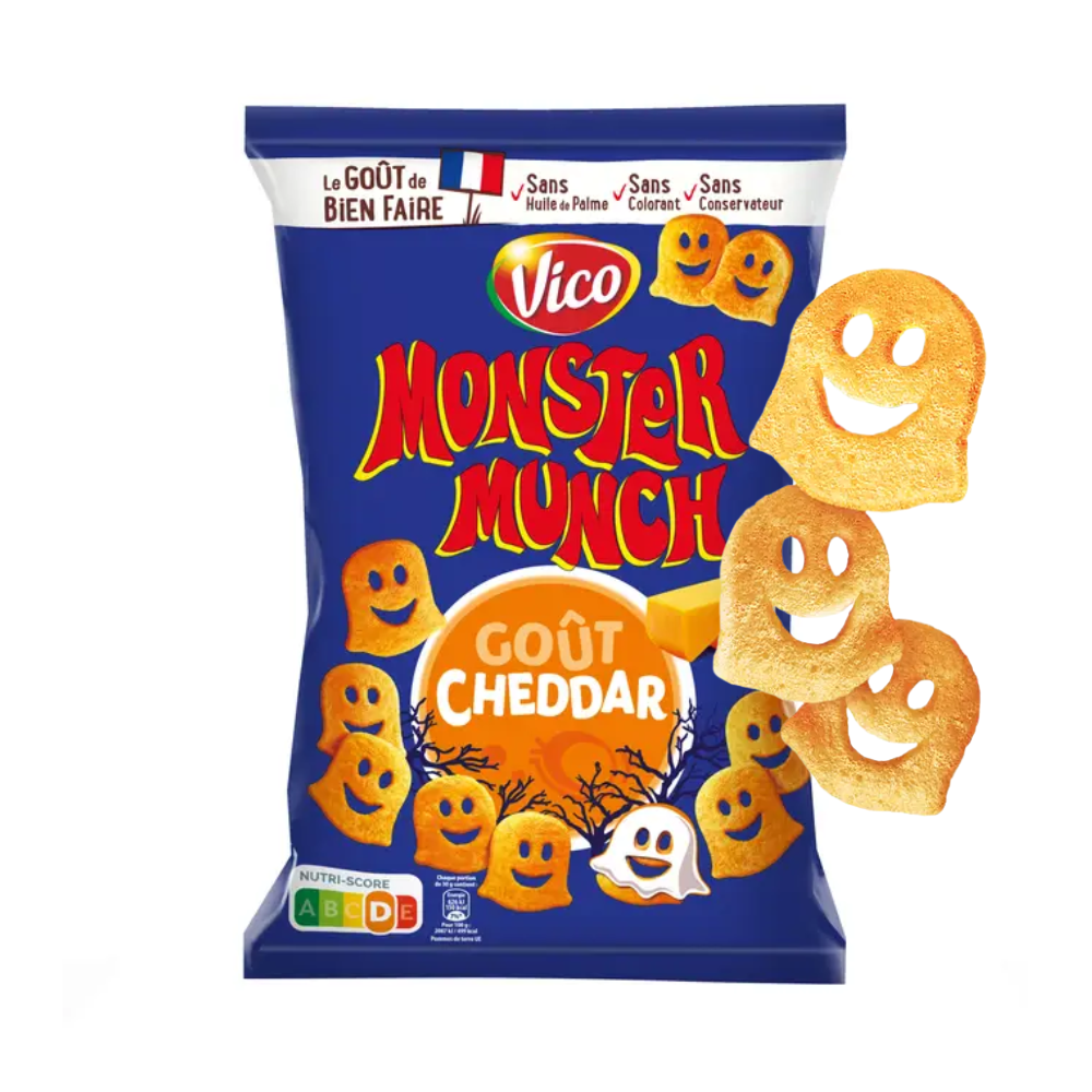 123bonbon - Wholesale Puffed Snack - VICO Monster Munch Cheddar2