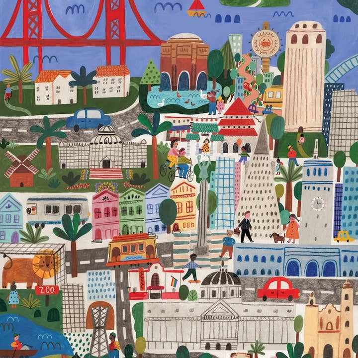 Puzzlefolk - Wholesale Puzzle - Adult - San Francisco 500 piece puzzle1