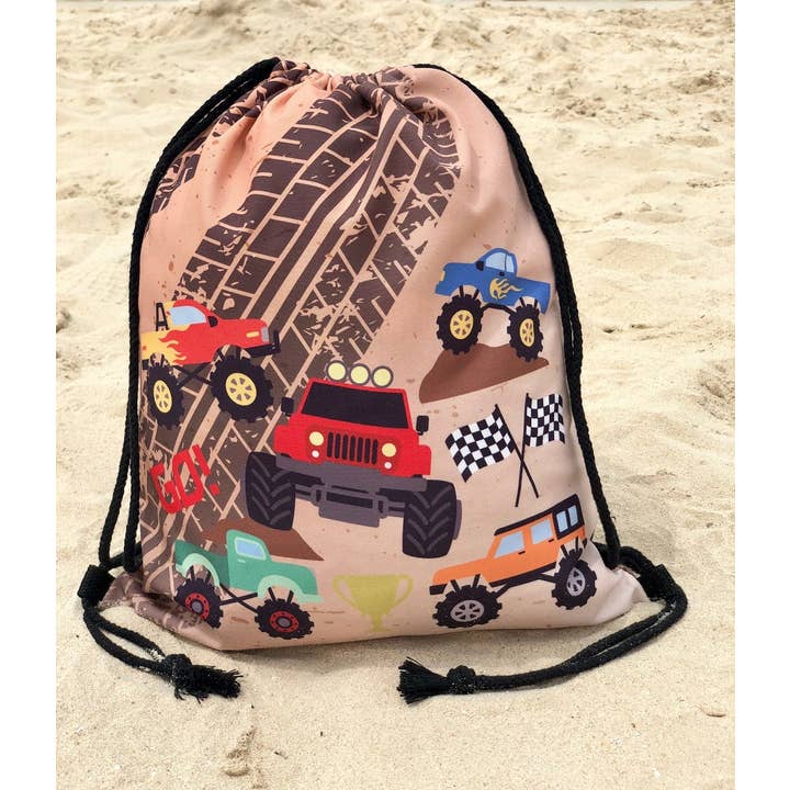 HECKBO - Wholesale Backpack - Kids - Monster Truck Children's Gym Bag