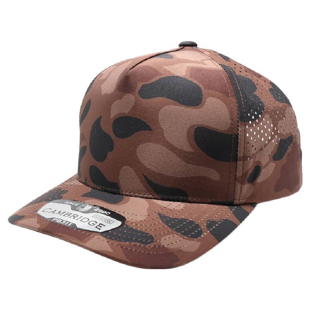 DOBBI - Vente Casquette de camionneur – unisexe - Camo perforé à l'ancienne0