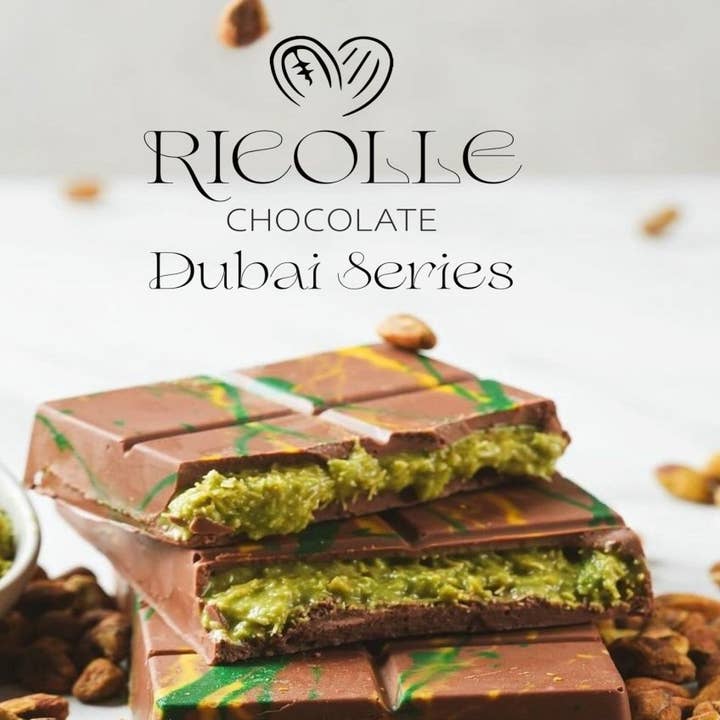 Aladdin - Wholesale Chocolate bar - Ricolle Chocolate - Dubai Chocolate Series