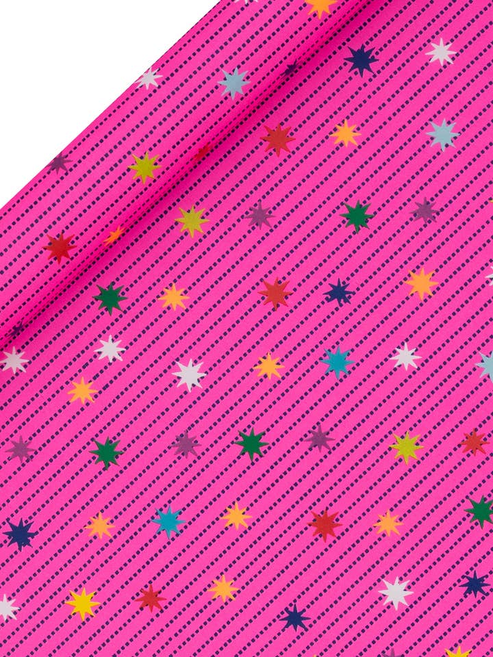 R/wrap 4m Star Garland Pink for wholesale by Glick