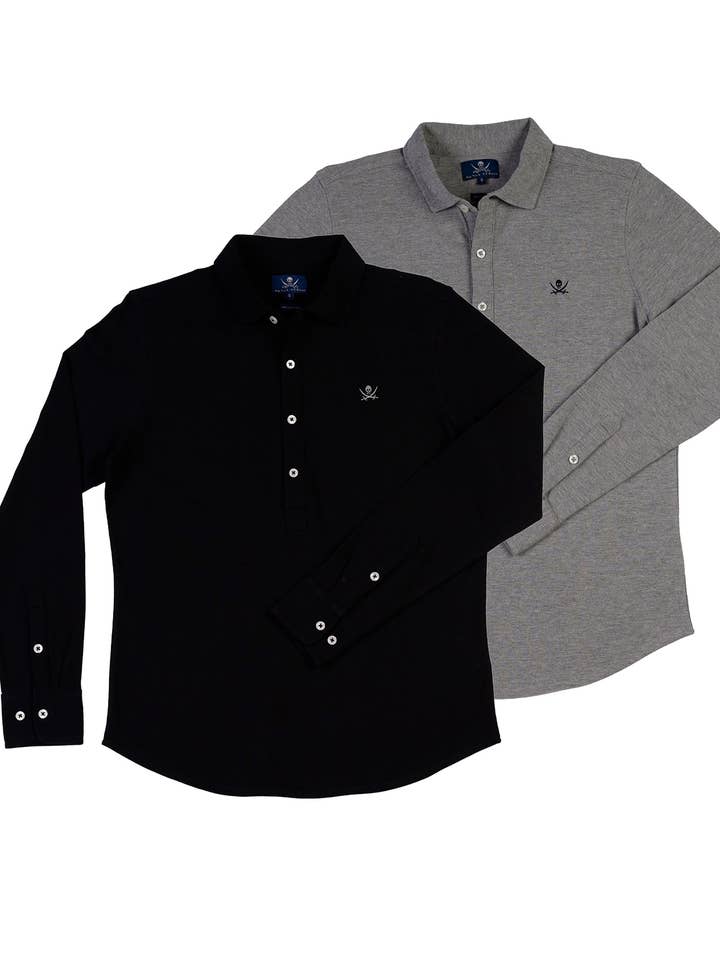 Pakke med 2 Polo Skjorter til Mænd The Time Of Bocha QI1PK.PL-6 for engroshandel hos The Time of Bocha