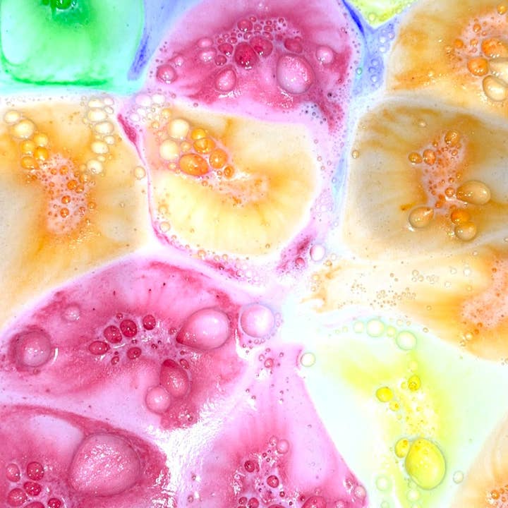 Blue Suede Bath Co. - Wholesale Bath Bomb/Fizz - Jar of Jelly Bean Bath Bombs - Holiday or Birthday Gift