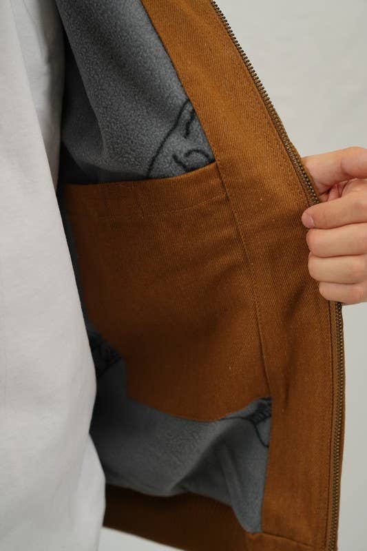 Lime Tree Clothing Inc. - Vente Veste – homme - Veste de travail à capuche en coton duck pour homme - Durable et chaude10