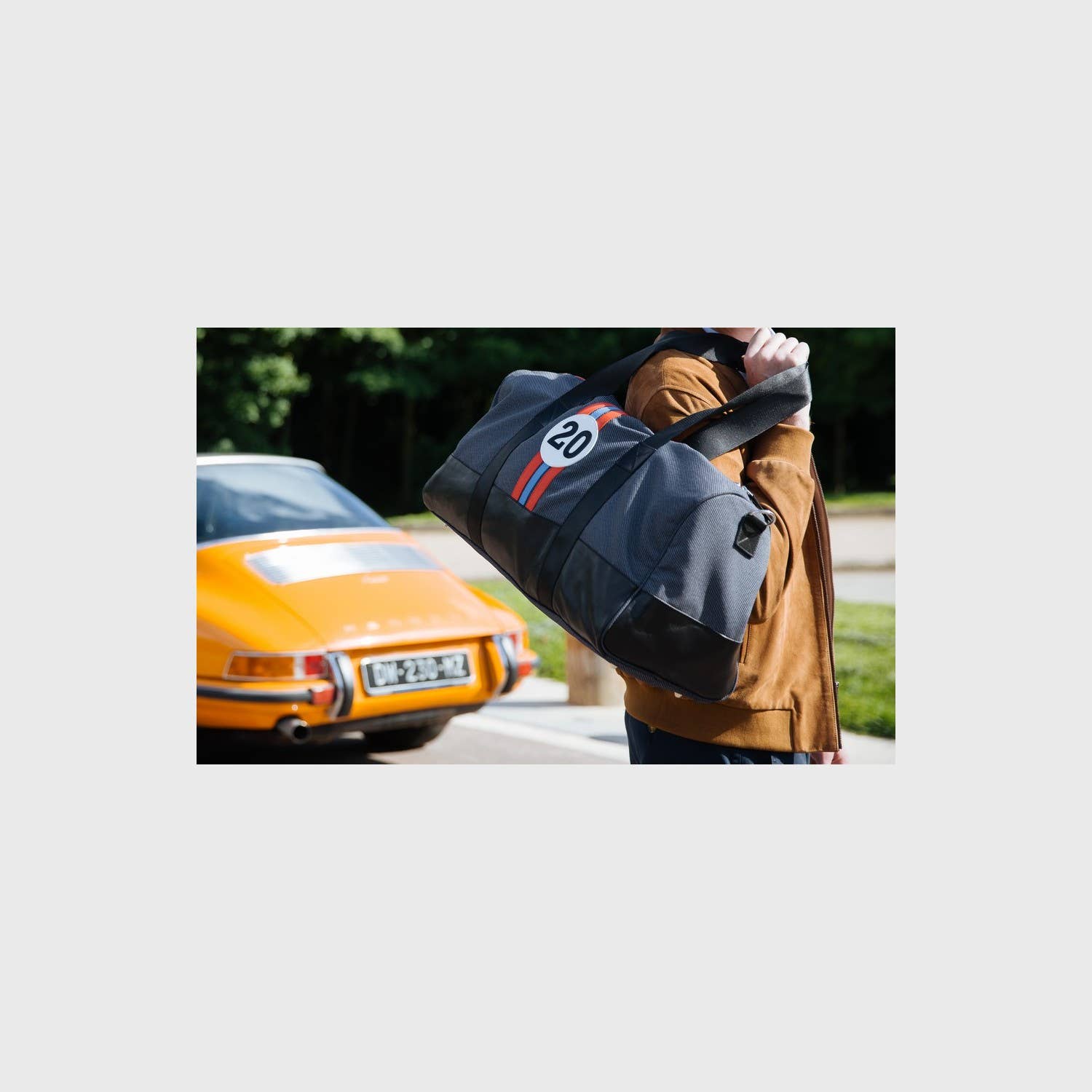 E2R PARIS - Vendita all'ingrosso Sacca da viaggio - Unisex - Borsa da viaggio unisex blu eco-responsabile Riccardo RBR 206