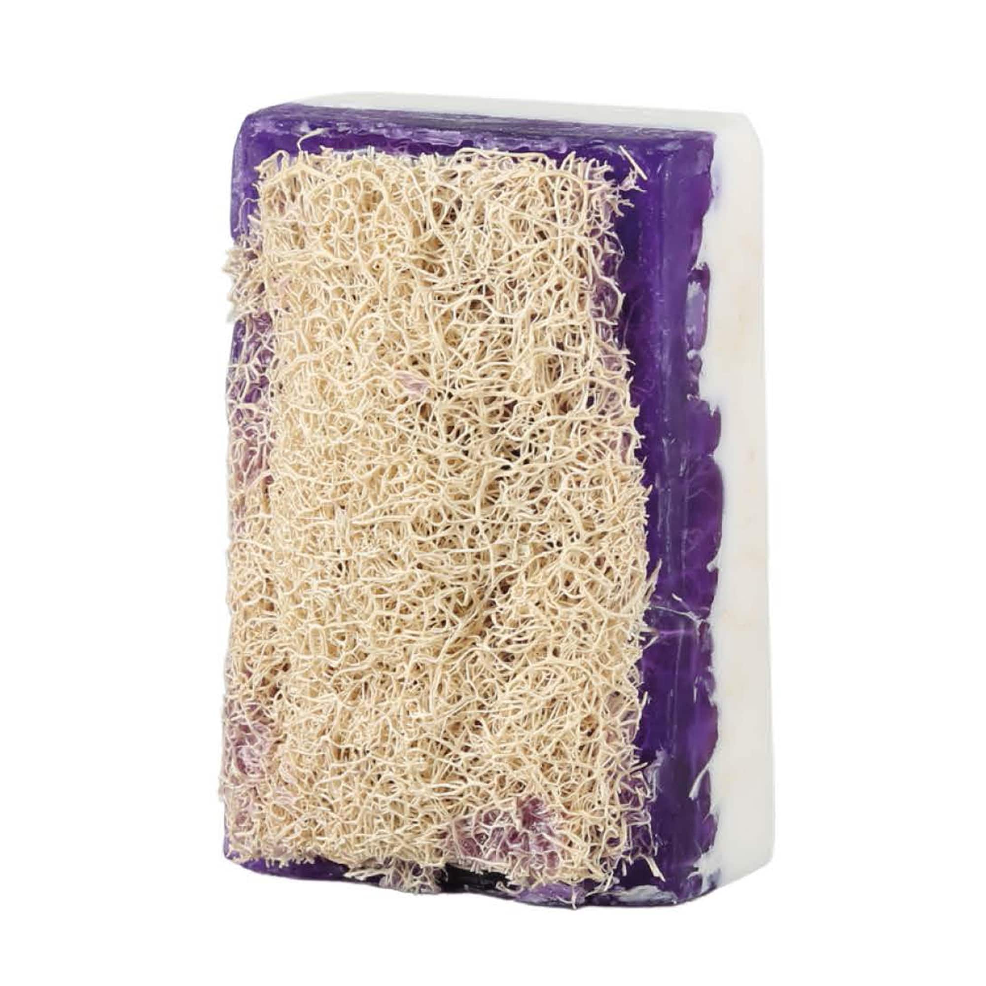 Avlia Home - Wholesale Bar Soap - Avlia Donkey Milk & Lavender Loofah Soap – Relaxing Natural Handmade Bar4