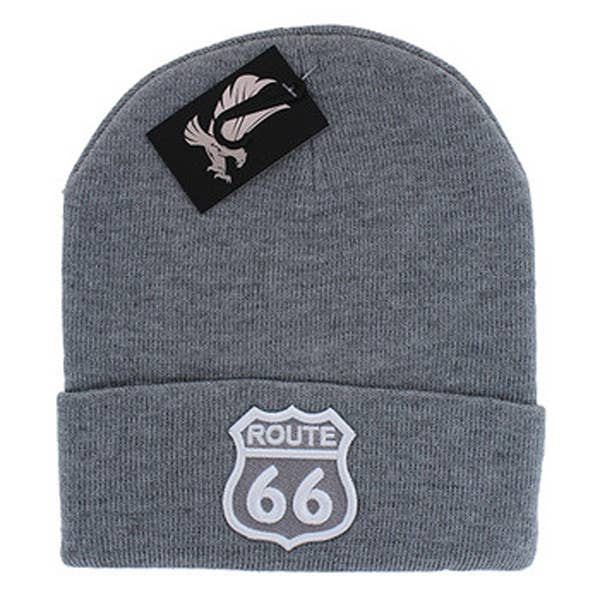 S & J Gift Inc – wholesale Mössa - Unisex – ROUTE 66 MÖSSA - EN STORLEK PASSAR DE FLESTA1