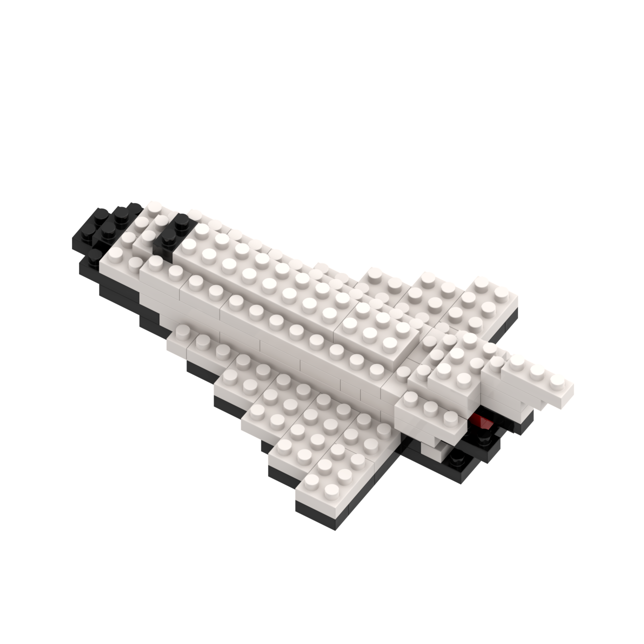 Brixies - Wholesale Build-a-Toy - Kids - BRIXIES space shuttle postcard3