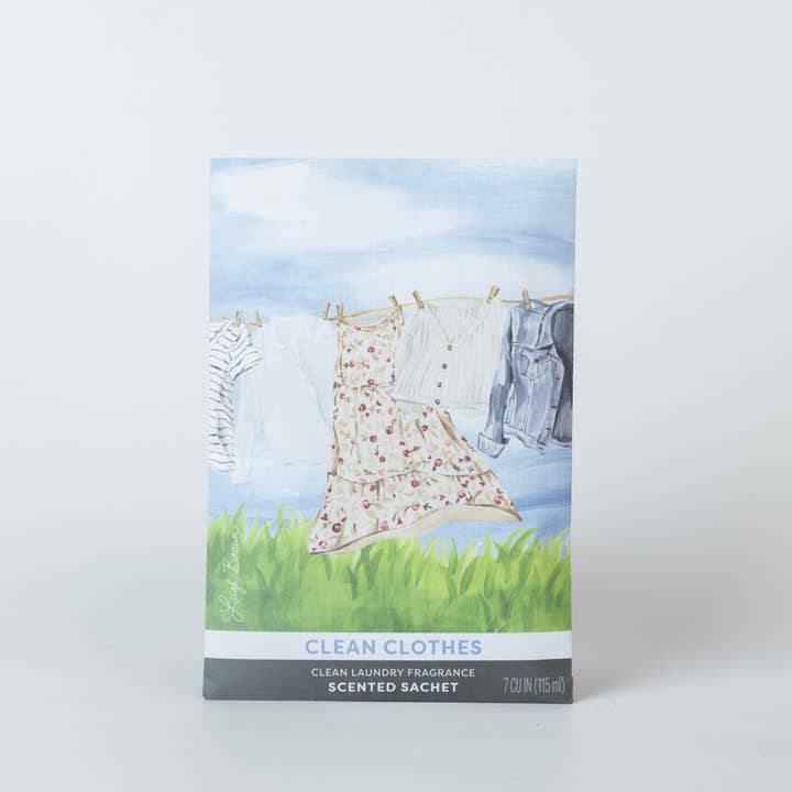New! | Fresh Scents | Clean Clothes Sachets for wholesale by The Willowbrook Company