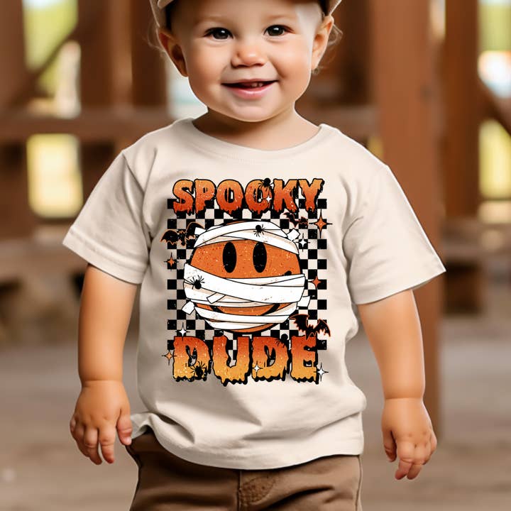 Boy Halloween Shirt - Spooky Dude for wholesale by The Countryside Cottage