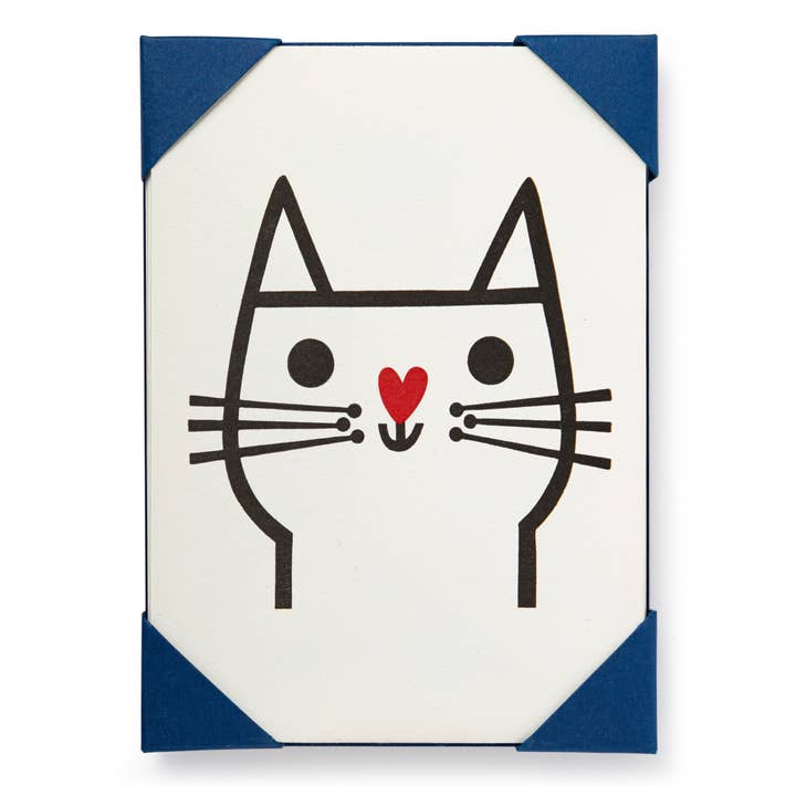 Archivist Gallery | United States - Wholesale Everyday Greeting Card - Cat by Jane Foster | Notelet Card (5-Pack)