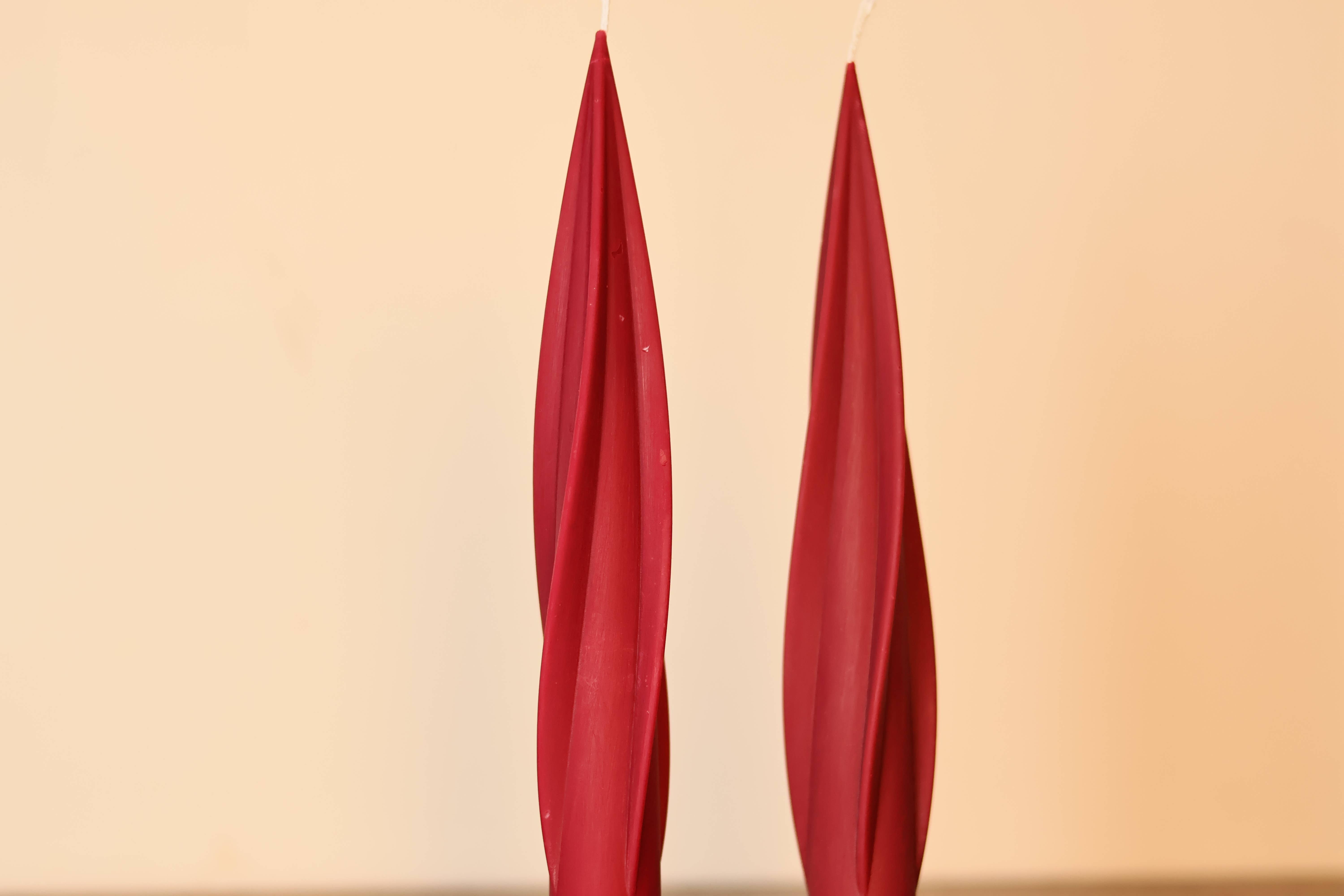 Agaboo Candle – Vela/castiçal cónico por atacado – Vela Espiral Alta 9,5x1 1/8 pol.5