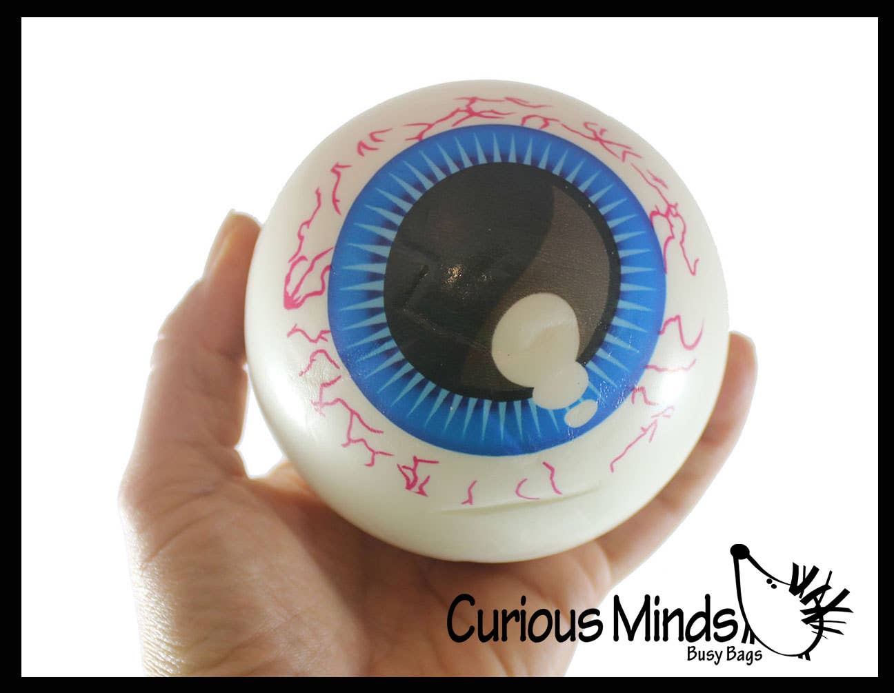 Curious Minds Toys - Wholesale Squishy Toy - Kids & Baby - 1 Large Eye Slow Rise Squishy Foam Stress Ball - Sensory,