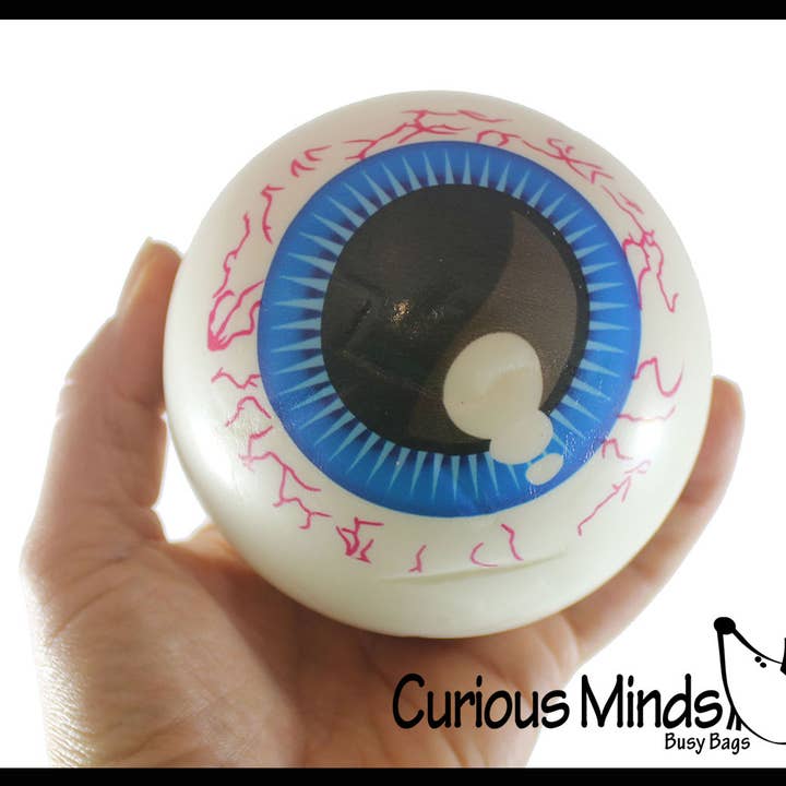 Curious Minds Toys - Wholesale Squishy Toy - Kids & Baby - 1 Large Eye Slow Rise Squishy Foam Stress Ball  -  Sensory,