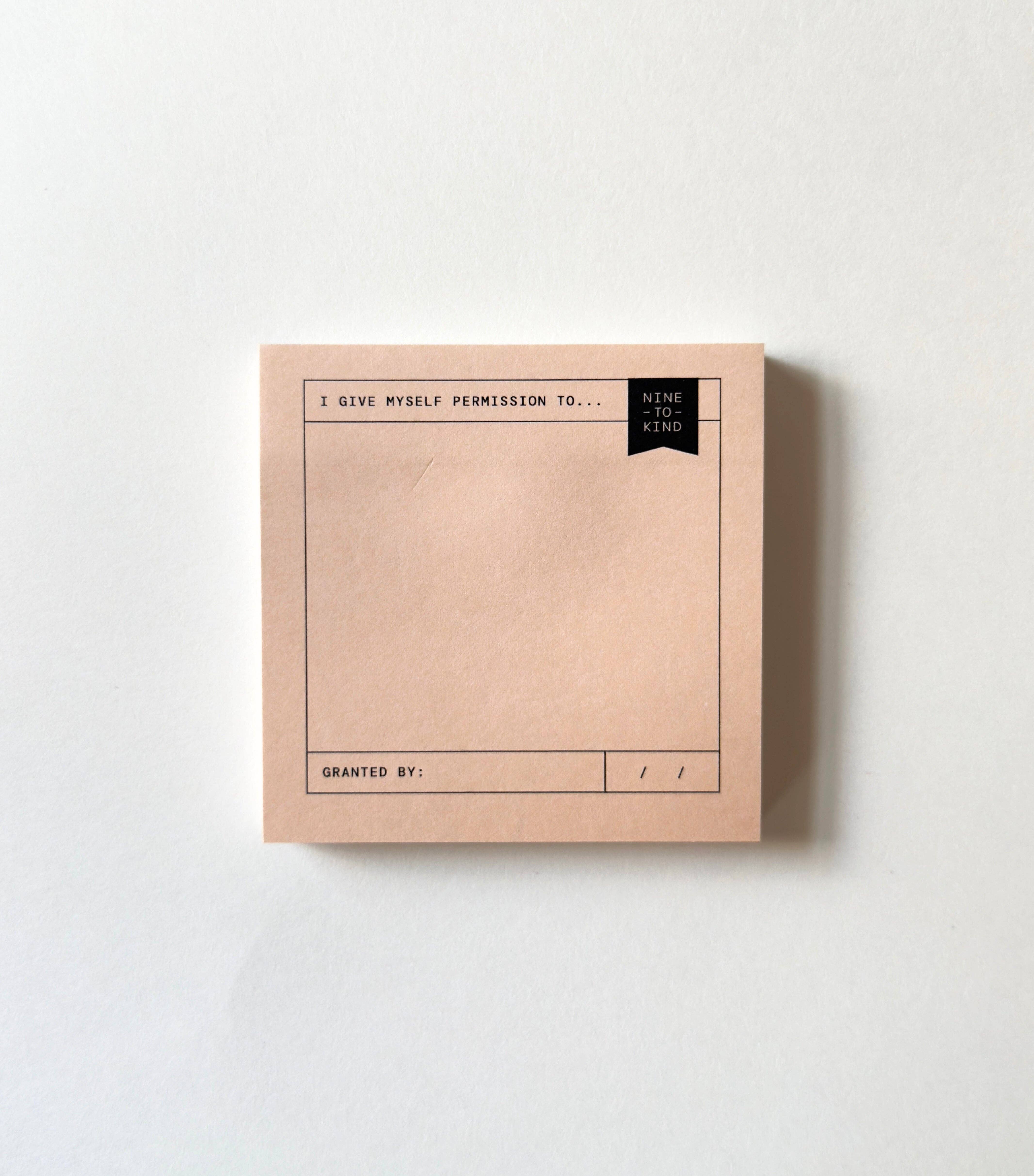 Nine to Kind - Wholesale Sticky Notes - Note to Self Sticky Notes Set1