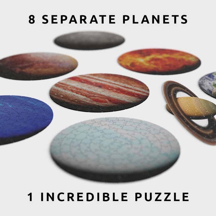 Pikkii – wholesale Puzzle – Adult – Planet Jigsaw Puzzle | 744 Piece Solar System Space Puzzle3