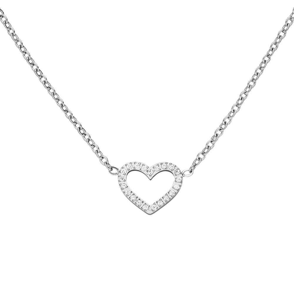 Schmuckgroßhandel – wholesale Pendant/charm necklace – Shine Heart Necklace | 18K Gold Plated3