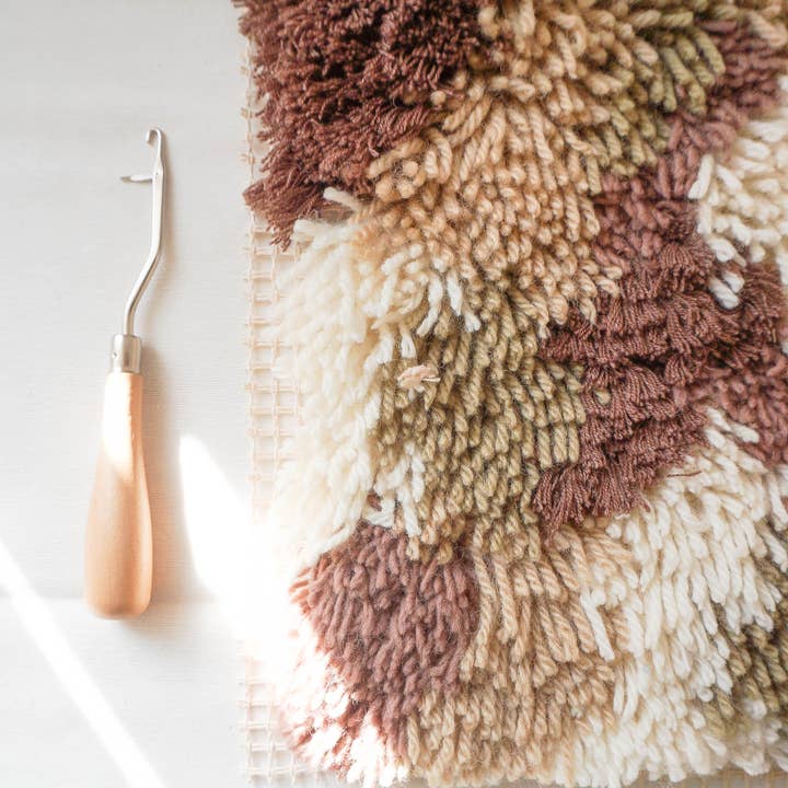 Living Fibers – wholesale DIY craft kit – Forest Latch hook kit3