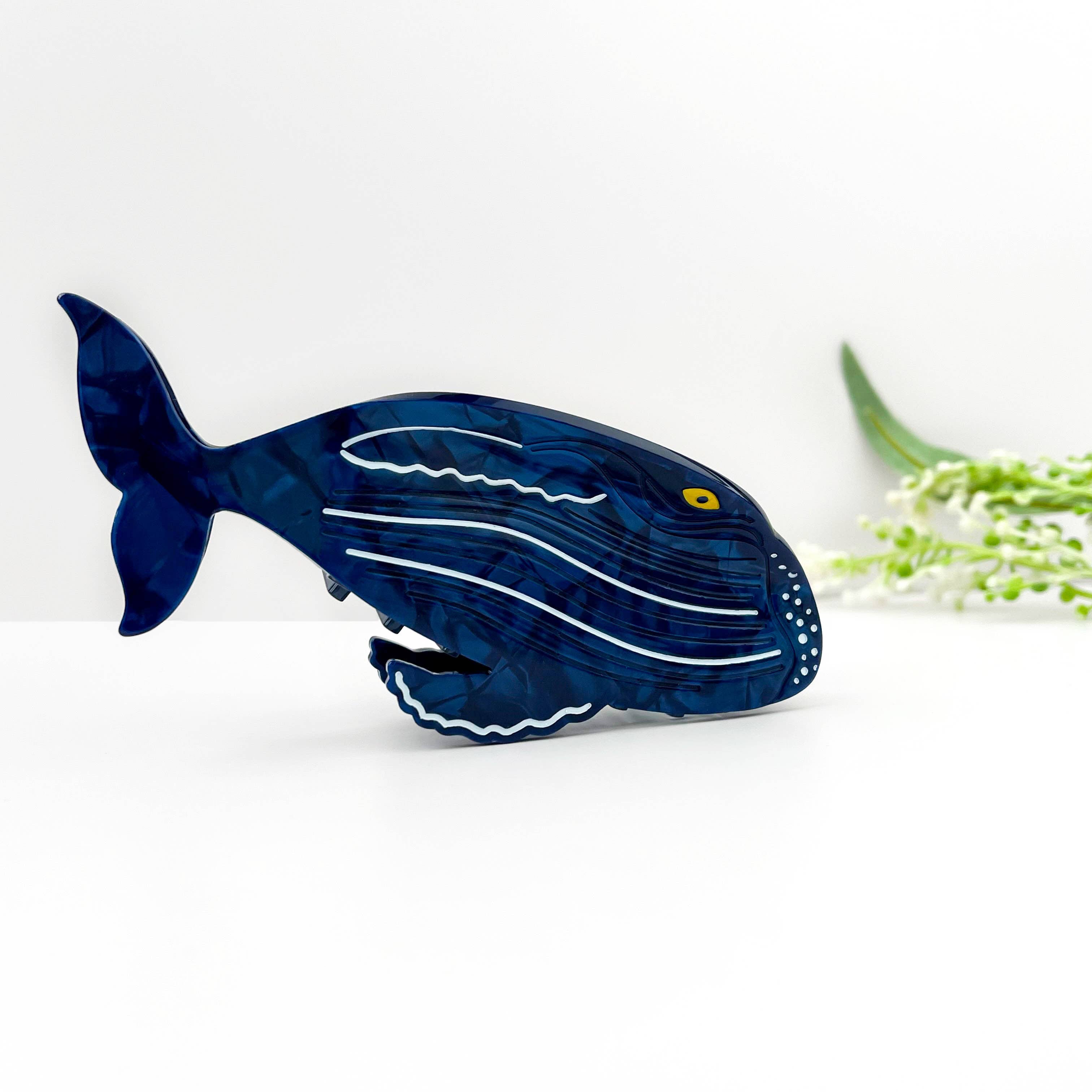 mildstyles - Wholesale Hair Clip - Women's - Whale Ocean Animal Acetate Summer Hair Claw Clip5