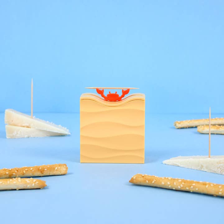 Balvi - Wholesale Bar Tool - Toothpick holder, Sebastian, red, plastic2