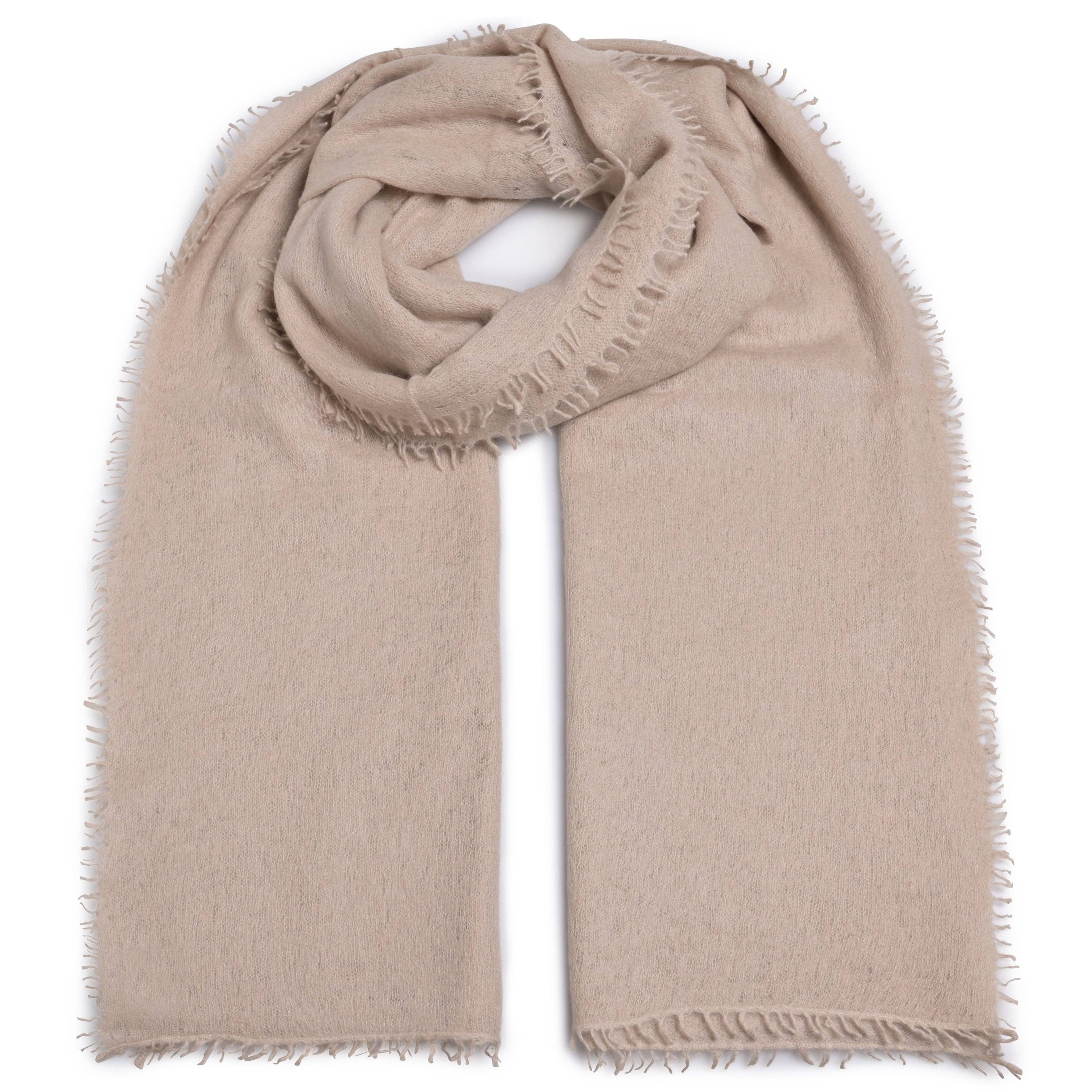 cute stuff GmbH - Wholesale Scarf - Women's - Cashmere Scarf Feli-cs in Cookies & Cream0