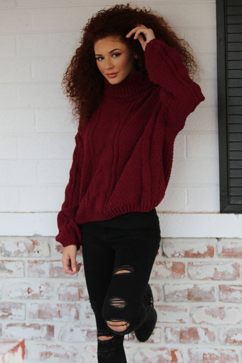 ANGIE - Wholesale Knit Sweater - Women's - XHE89-ASIS8