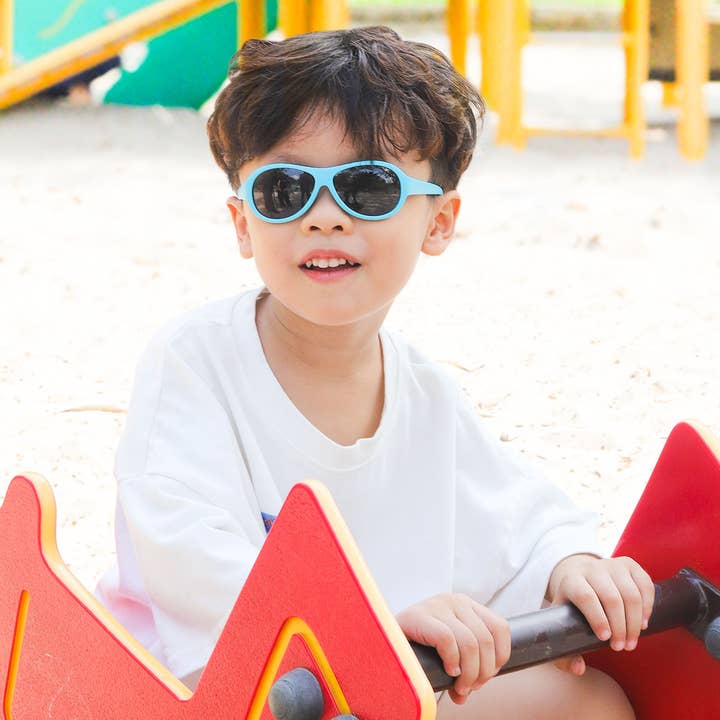 Little Sunnie - Wholesale Sunglasses - Kids - River-Aviator Polarized Baby Sunglasses (0-2 Years) UV Pro