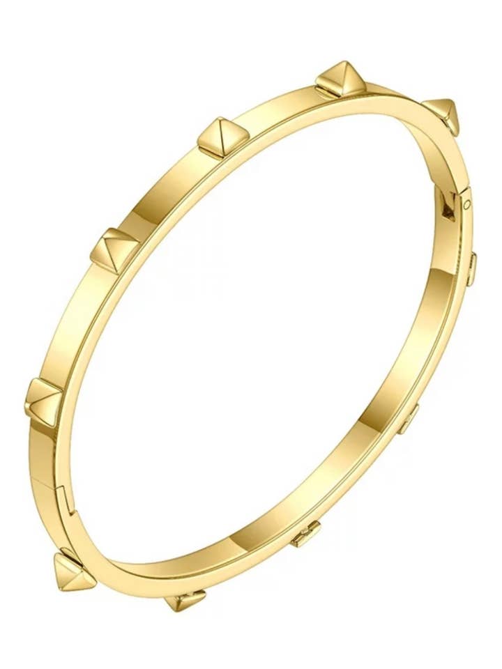 Spike Bangle Cuff for wholesale by Hjane Jewels