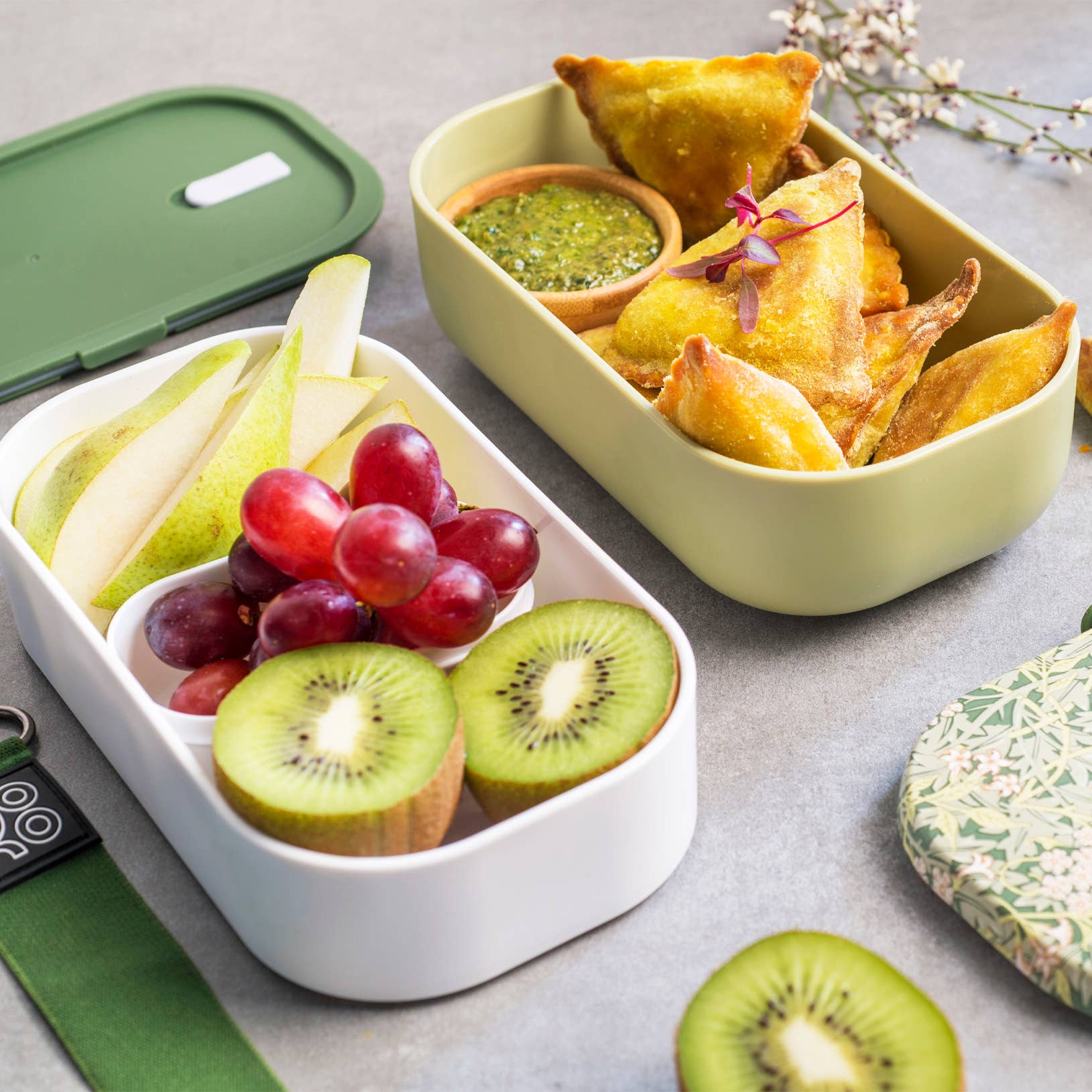 YOKO DESIGN – Engroshandel Madkasse/-boks – Bento madkasse - Jasmine - 1200 ml2