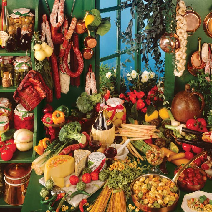 Italian Kitchen 500 Piece Jigsaw Puzzle for wholesale by Springbok Puzzle