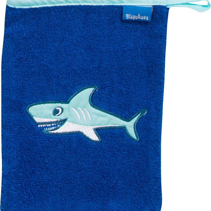 Playshoes GmbH - Wholesale Wash Cloth - Kids & Baby - shark terry wash mitt