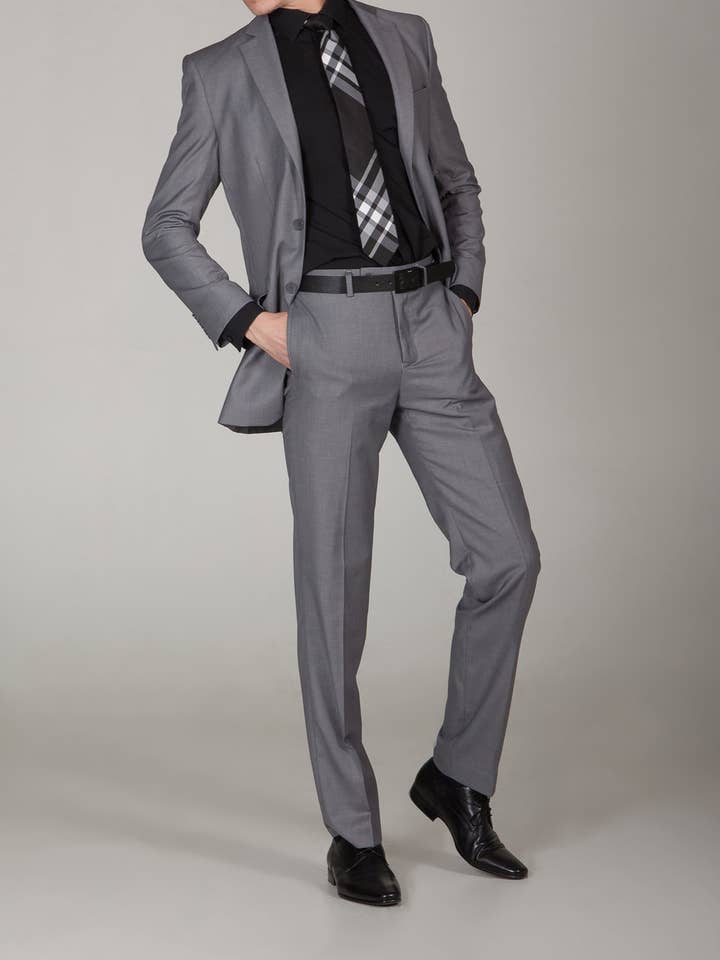 Empire Stone Grey Suit for wholesale on Faire