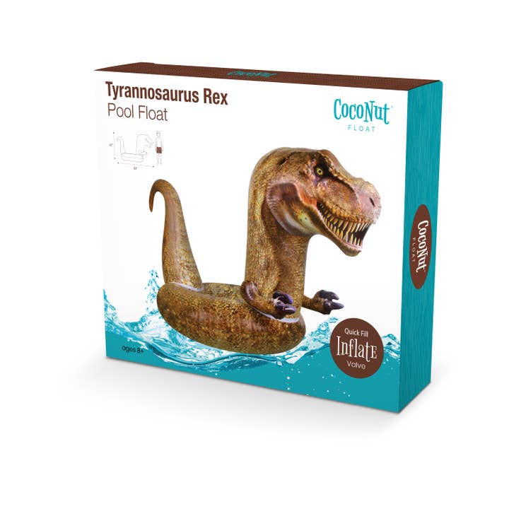 Coconut Outdoor - Wholesale Inflatables - Tyrannosaurus Rex Pool Float