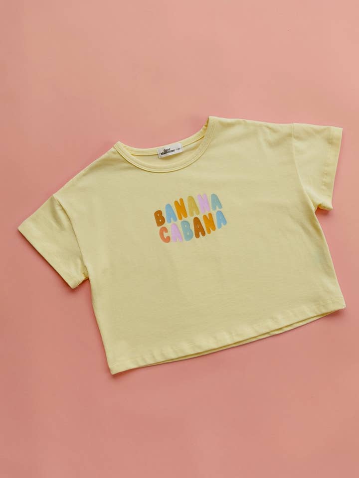 Banana Cabana Chill Tee for wholesale by Dear Claiborne