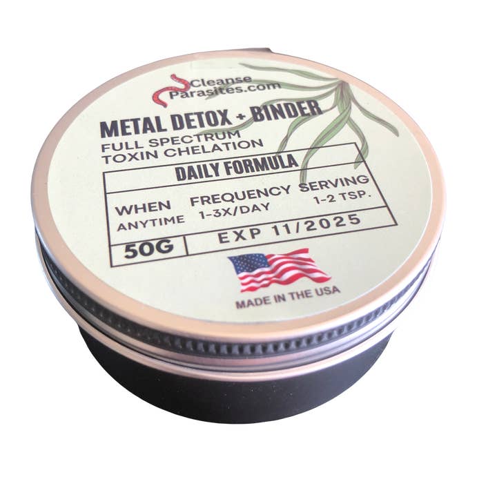 Cleanse Parasites - Wholesale Oral supplement/vitamin - Metal Detox Cleanse + Binder - Full Spectrum Chelation2