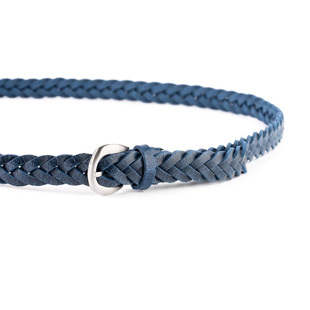 VALTICO - Vente Ceinture – femme - Ceinture en cuir tressé faite à la main5