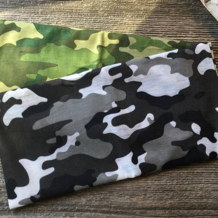 Beautiful Boundaries - Wholesale Fashion Headband - Women's - Headband - yoga tubular headwrap army camo2