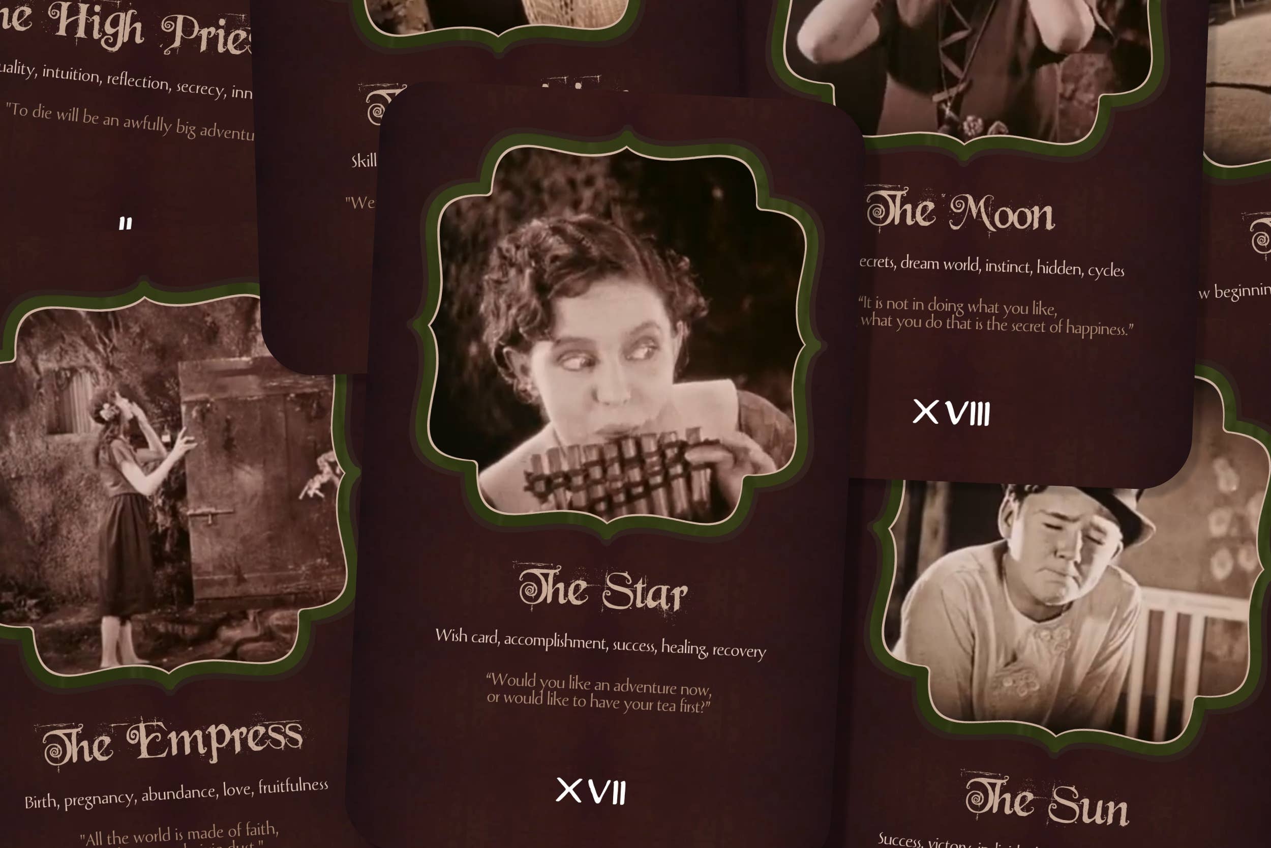 IBIZA TAROT - Wholesale Tarot Cards - The Tarot of Peter Pan- Major Arcana3